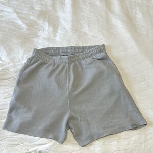 Zara Light Gray Casual Shorts